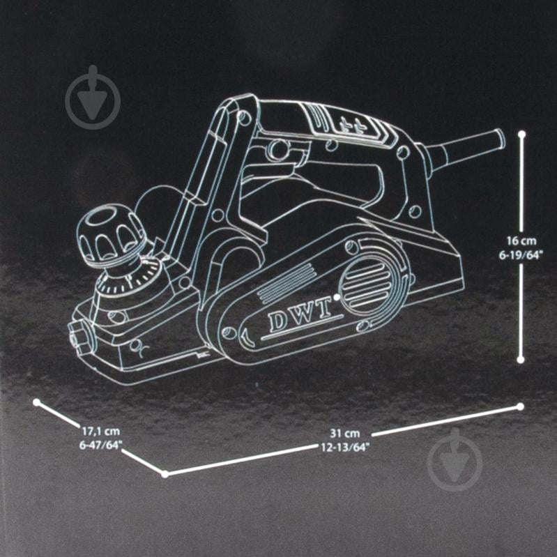 Электрорубанок DWT HBP02-82 - фото 9
