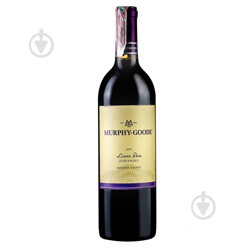 Вино Murphy-Goode Zinfandel Liar's Dice Sonoma красное сухое 0,75 л - фото 1