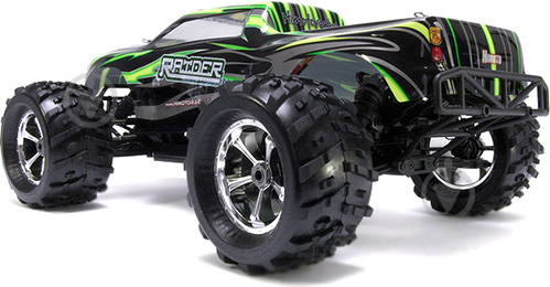 Автомобиль на р/у Himoto Монстр Raider Brushless зеленый 1:8 MegaE8MTLg - фото 5