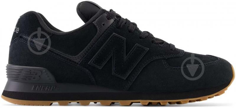 Кроссовки мужские New Balance 574 U574NBB р.46,5 черные - фото 1