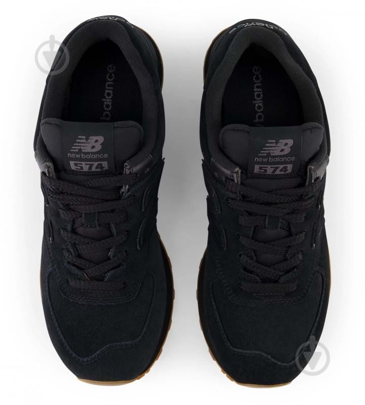 Кроссовки мужские New Balance 574 U574NBB р.46,5 черные - фото 3