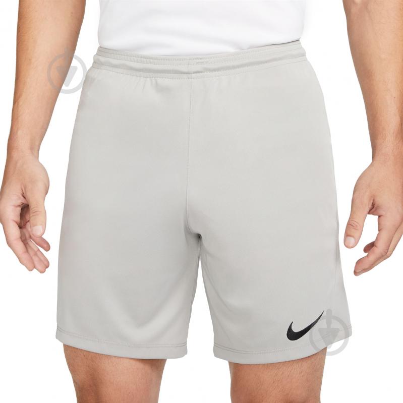 Шорты Nike NK DF PARK III SHORT NB K BV6855-017 р. L серый - фото 3