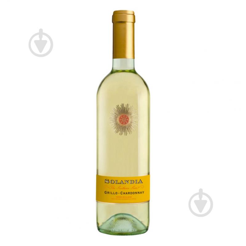 Вино Solandia Solandia Grillo-Chardonnay IGT белое сухое 0,75 л - фото 1