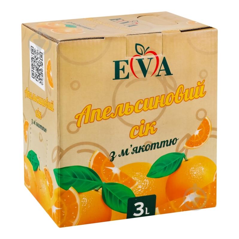 Сок EVA Апельсиновый с мякотью 3 л - фото 7