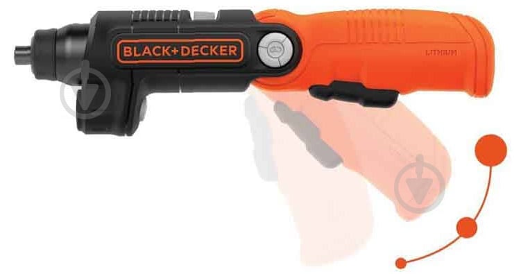 Отвертка аккумуляторная Black+Decker BDCSFL20C - фото 5