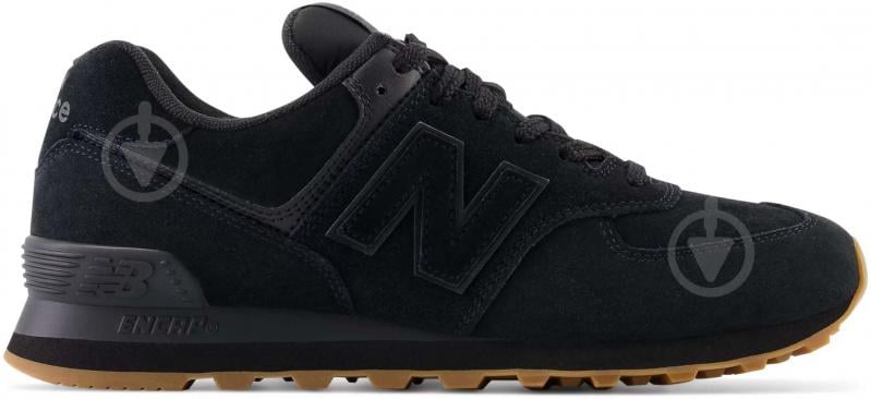 Кроссовки мужские New Balance 574 U574NBB р.45,5 черные - фото 1