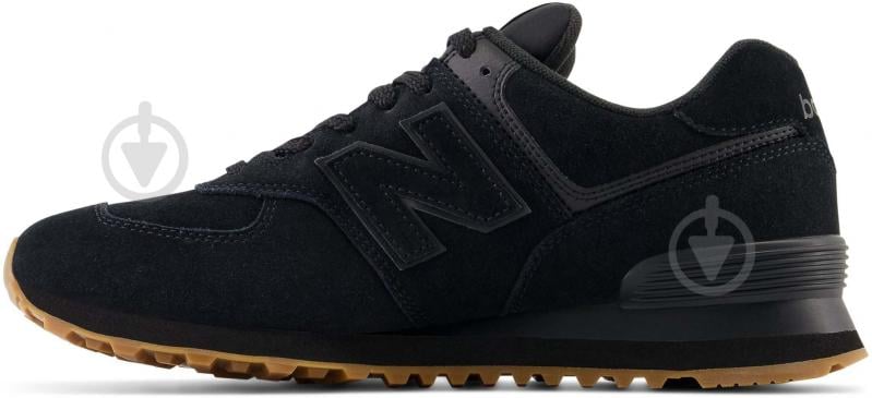 Кроссовки мужские New Balance 574 U574NBB р.45,5 черные - фото 2