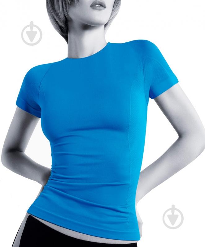 Футболка Giulia T-SHIRT SPORT-blue р.SM голубой - фото 1