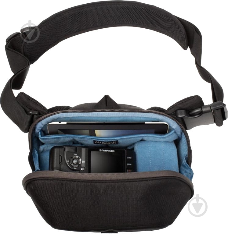 Сумка Crumpler Quick Escape 650 dull black QE650-001 - фото 5 Сумка Crumpler Quick Escape 650 dull black QE650-001 - фото 5