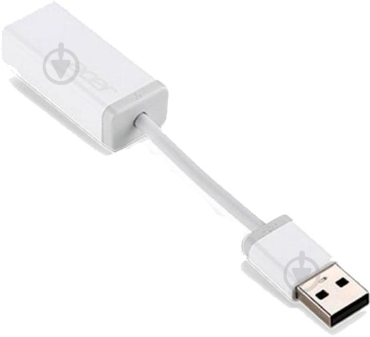 Переходник Acer USB – Ehernet 0,1 м белый (NP.CAB1A.016) - фото 4