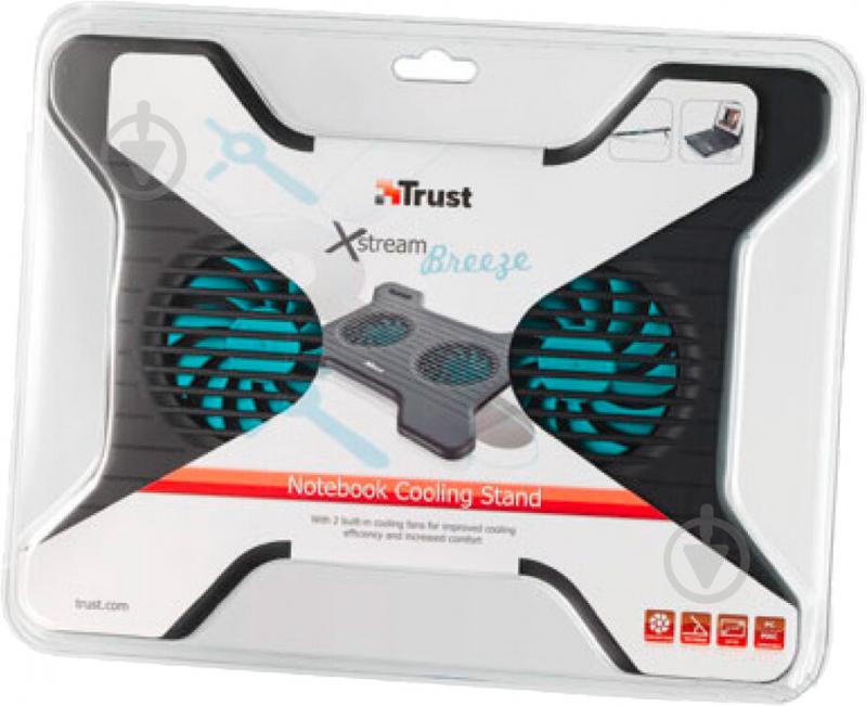 Підставка для ноутбука Trust XSTREAM XSTREAM COOLING STAND (16813) - фото 4