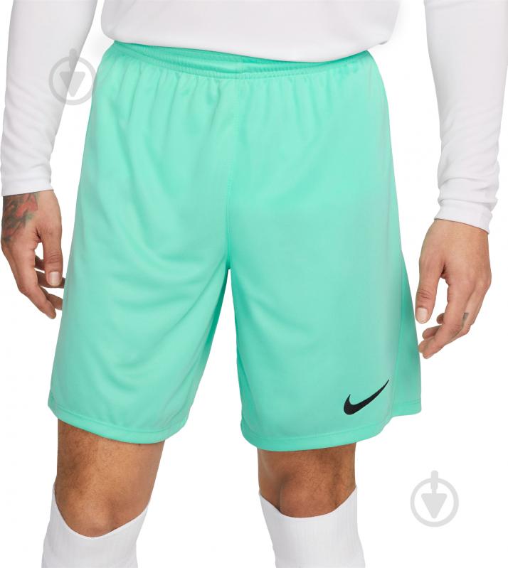 Шорты Nike NK DF PARK III SHORT NB K BV6855-354 р. S зеленый - фото 2