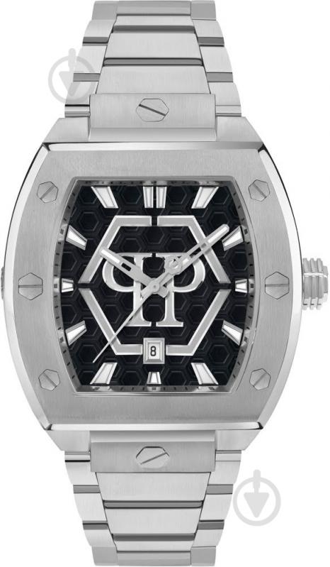 Наручные часы Hexagon Phantom Philipp Plein silver (Ppwpua0725) - фото 1 Наручные часы Hexagon Phantom Philipp Plein silver (Ppwpua0725) - фото 1