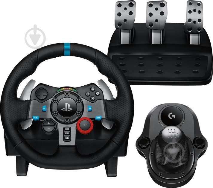Руль и педали Logitech G29 Driving Force + Shifter - фото 1