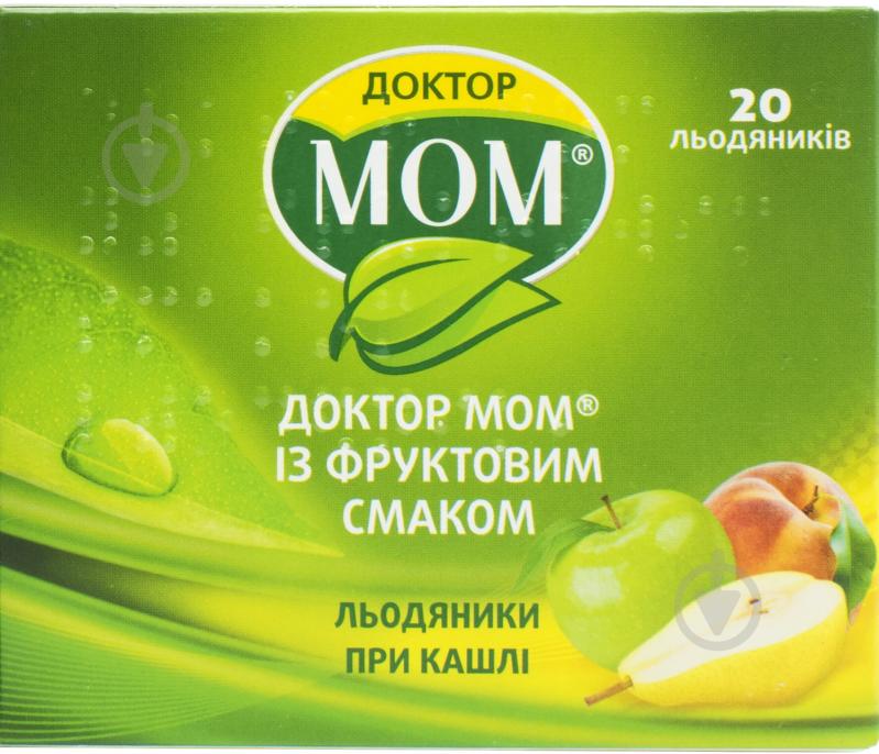 Доктор Мом із фруктовим смаком льодяники - фото 1 Доктор Мом із фруктовим смаком льодяники - фото 1