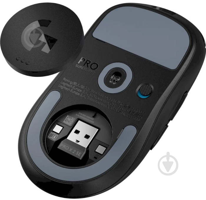 Мишка Logitech G PRO X SUPERLIGHT 2 SE LIGHTSPEED black (910-007554) - фото 2