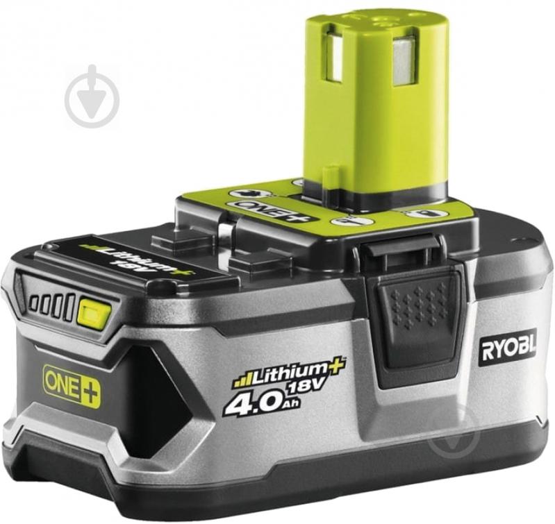 Батарея аккумуляторная RYOBI ONE+ 18В 4.0 А/ч Lithium+ RB18L40 - фото 1