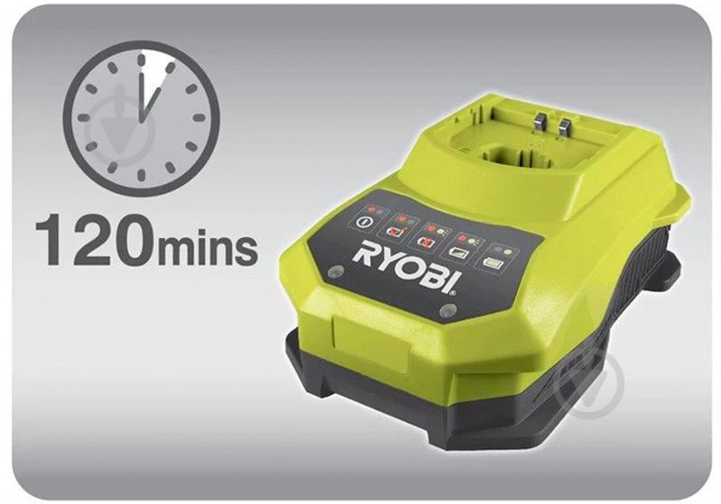 Батарея аккумуляторная RYOBI ONE+ 18В 4.0 А/ч Lithium+ RB18L40 - фото 4