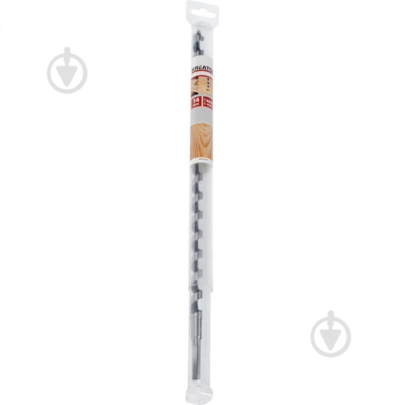 Сверло по дереву Kreator спиральное Ø 14x460 мм 1 шт. KRT010707 - фото 2