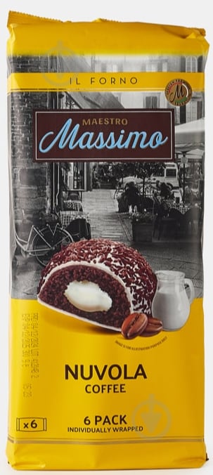 Бисквит Maestro Massimo с кофейным кремом 300 г - фото 1