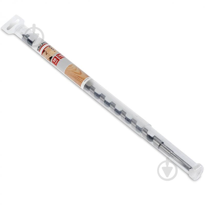 Свердло по дереву Kreator спіральне Ø 16x460 мм 1 шт. KRT010708 - фото 1