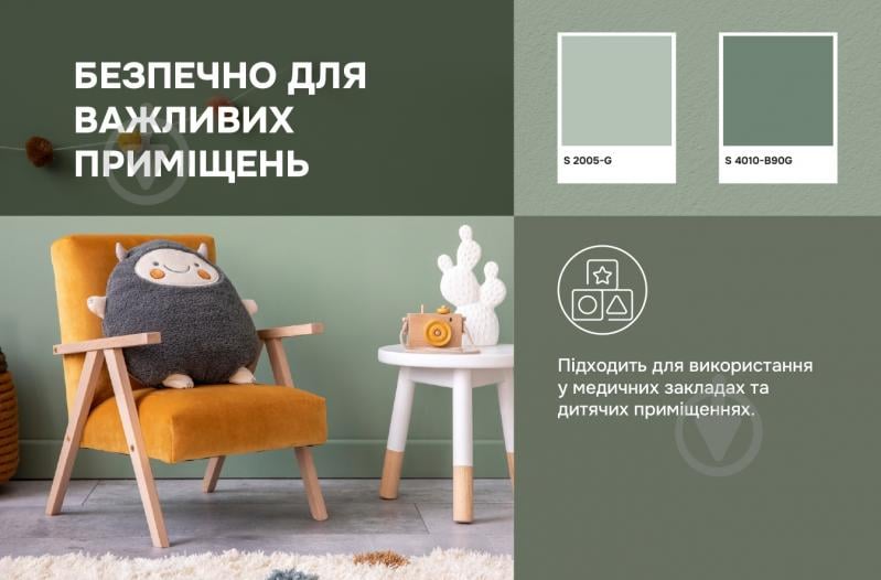 Фарба інтер'єрна акрилова Ceresit IN 50 Basic База А мат білий 3 л - фото 8