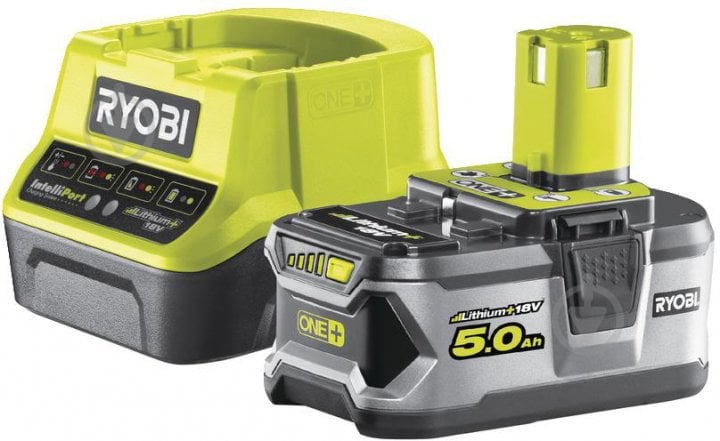 Зарядный комплект RYOBI ONE+ 18В 5.0 А·ч RC18120-150 - фото 1