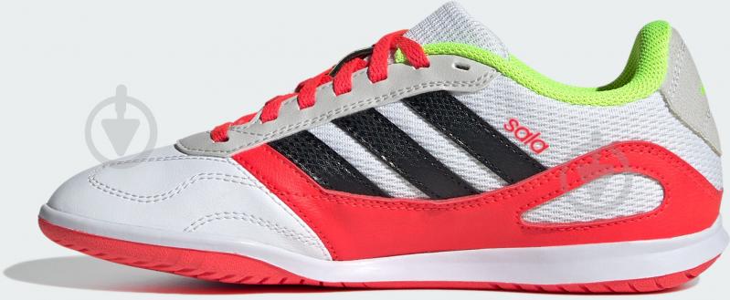Футзальне взуття Adidas SUPER SALA III J JP5435 р.37 1/3 білий - фото 2 Футзальне взуття Adidas SUPER SALA III J JP5435 р.37 1/3 білий - фото 2