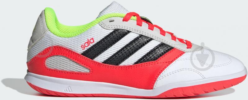 Футзальне взуття Adidas SUPER SALA III J JP5435 р.38 2/3 білий - фото 1 Футзальне взуття Adidas SUPER SALA III J JP5435 р.38 2/3 білий - фото 1
