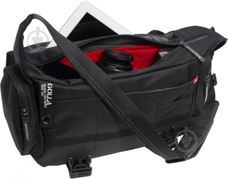 Сумка Golla Pro Messenger Cam Bag L Riley black G1365 - фото 4