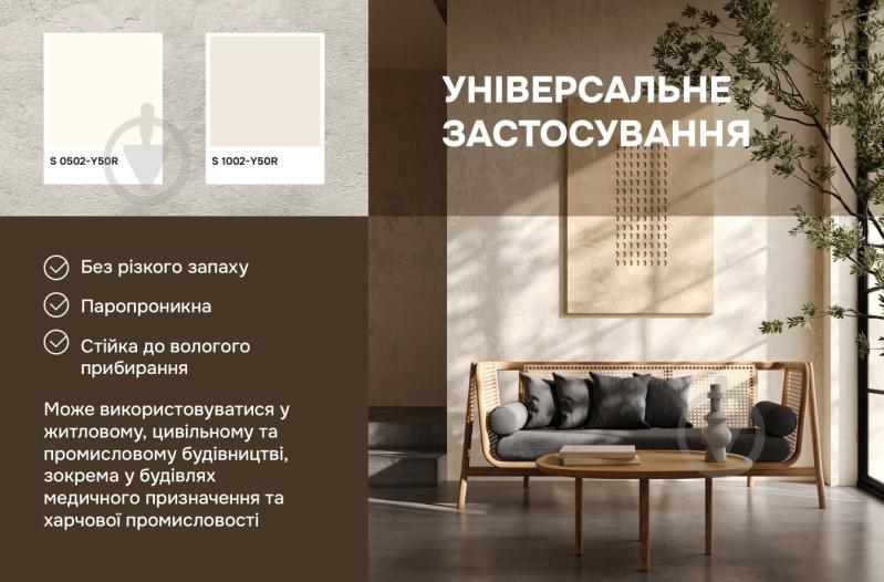 Краска структурная структурная акриловая Ceresit IN 57 Structure мат белый 10 л - фото 7