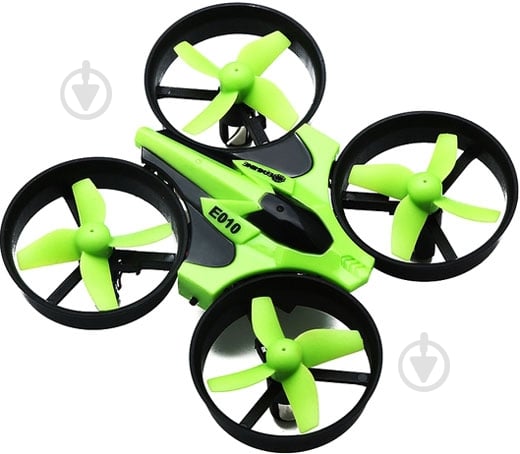 Квадрокоптер на р/у Eachine E010 RTF мини EC-447810-GREEN - фото 2