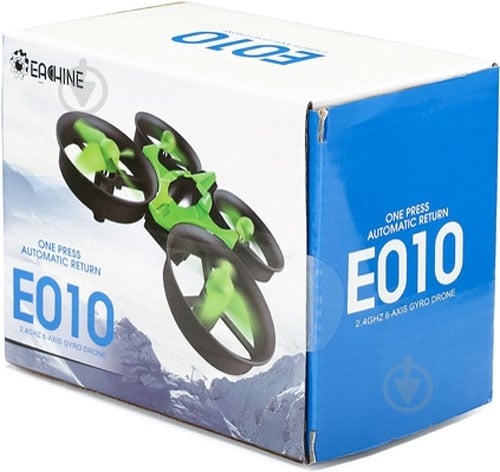 Квадрокоптер на р/у Eachine E010 RTF мини EC-447810-GREEN - фото 6