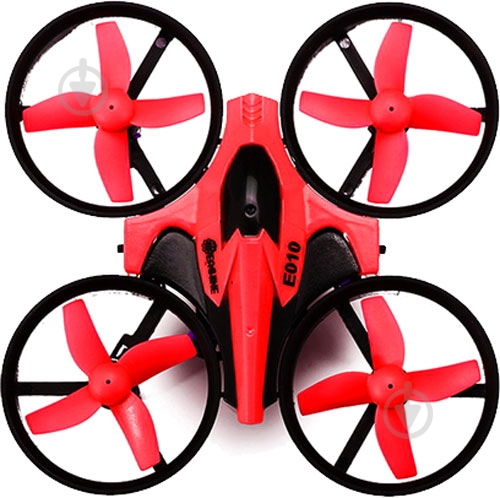 Квадрокоптер на р/у Eachine E010 RTF мини EC-447810-RED - фото 2
