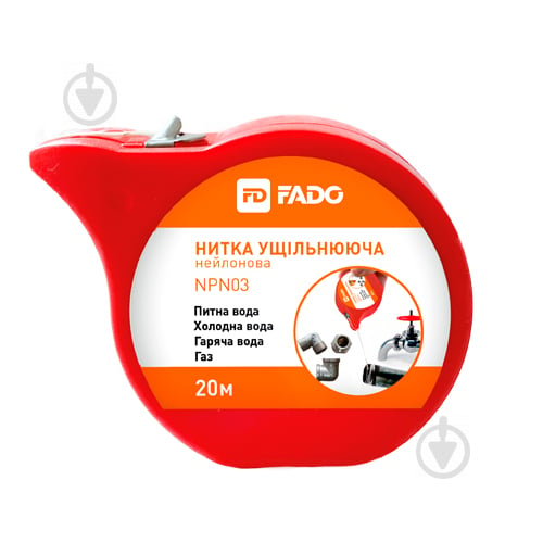 Нить для герметизации труб FADO S.r.l нейлоновая Fado 20 м NPN03 - фото 1