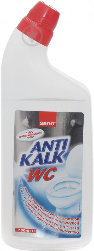 Засіб для чищення унітаза Sano Anti Kalk WC 750 мл - фото 1