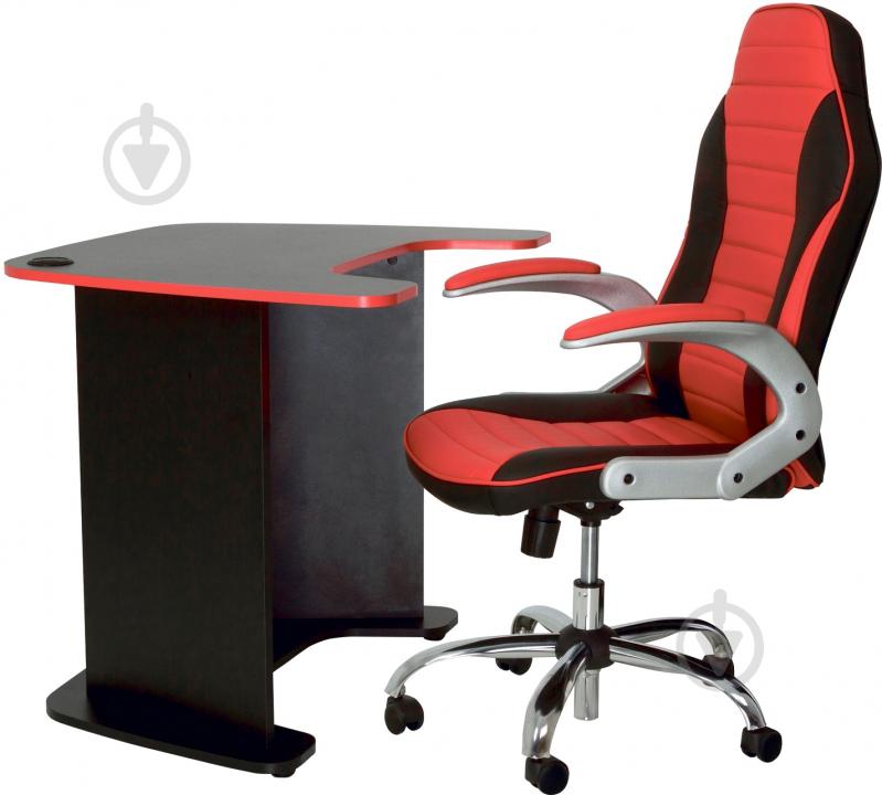 Стіл комп'ютерний Nowy Styl Gamer Black/Red - фото 2