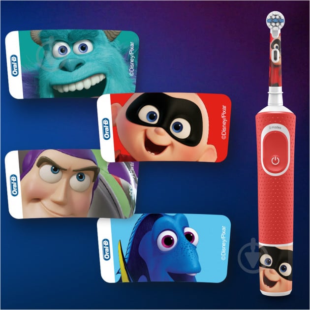 Зубная щетка Braun Oral-B D100.413.2K Pixar - фото 6