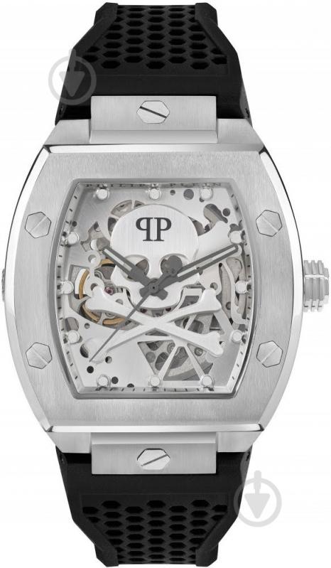 Наручные часы The $keleton Philipp Plein silver (Ppwbaa2123) - фото 1 Наручные часы The $keleton Philipp Plein silver (Ppwbaa2123) - фото 1