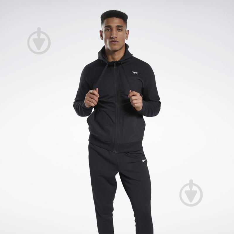 Джемпер Reebok FS8487 р. 2XL черный - фото 1