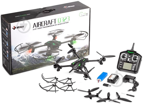 Квадрокоптер на р/у WL Toys Racing Drone с камерой Wi-Fi 720p WL-Q323-E - фото 11