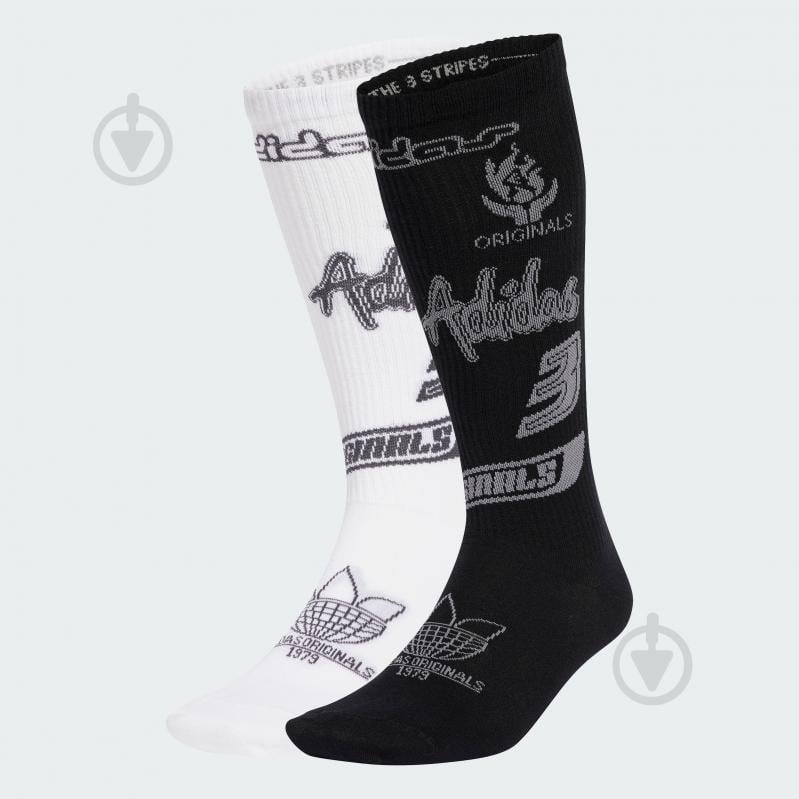 Носки Adidas SPONSOR CREW 2P JN7001 р.M черный - фото 1 Носки Adidas SPONSOR CREW 2P JN7001 р.M черный - фото 1