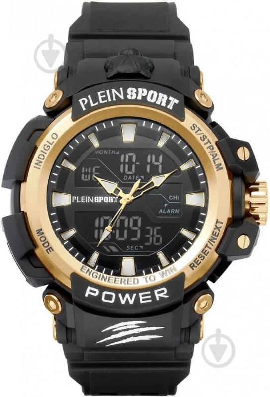 Наручные часы Combat Plein Sport black/gold (Ppsnba0523) - фото 1 Наручные часы Combat Plein Sport black/gold (Ppsnba0523) - фото 1