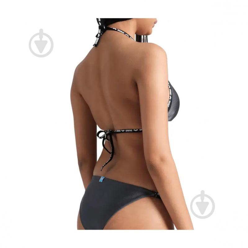 Купальник Arena SOLID BIKINI TRIANGLE 009397-500 р.36 серый - фото 4