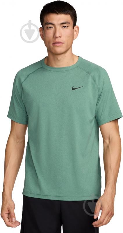 Футболка Nike NK DF READY SS DV9815-361 р.L зеленый - фото 1