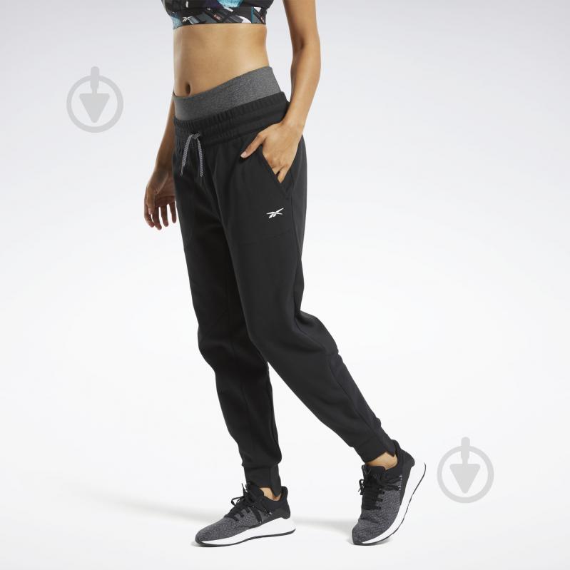 Брюки Reebok FT0803 р. XL черный - фото 1