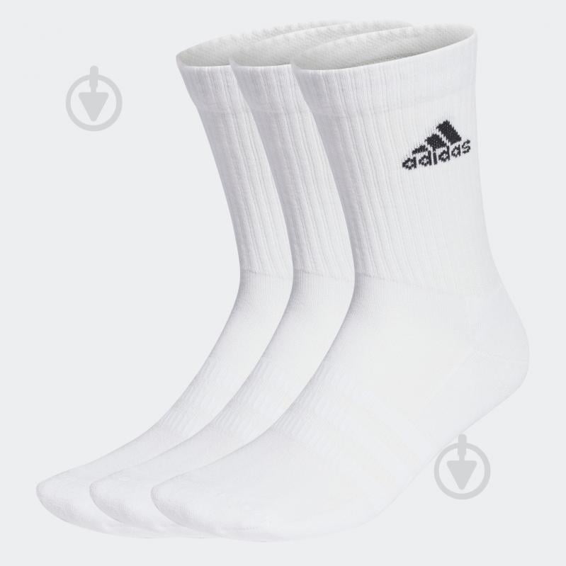 Шкарпетки Adidas C SPW CRW 3P HT3446 р.XL білий 3 шт. - фото 1 Шкарпетки Adidas C SPW CRW 3P HT3446 р.XL білий 3 шт. - фото 1
