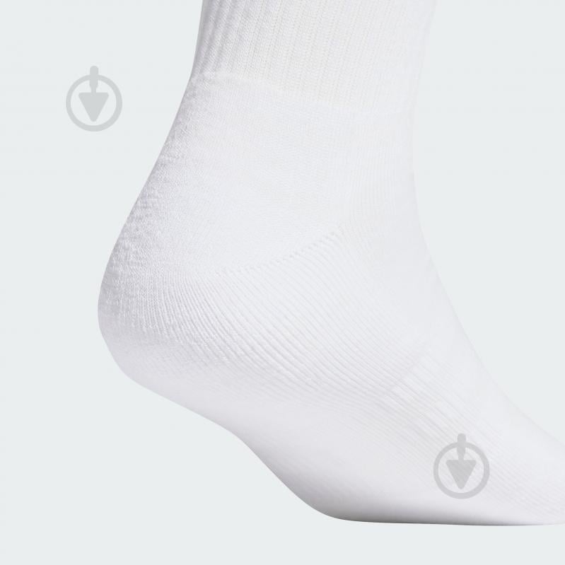 Шкарпетки Adidas C SPW CRW 3P HT3446 р.XL білий 3 шт. - фото 5 Шкарпетки Adidas C SPW CRW 3P HT3446 р.XL білий 3 шт. - фото 5