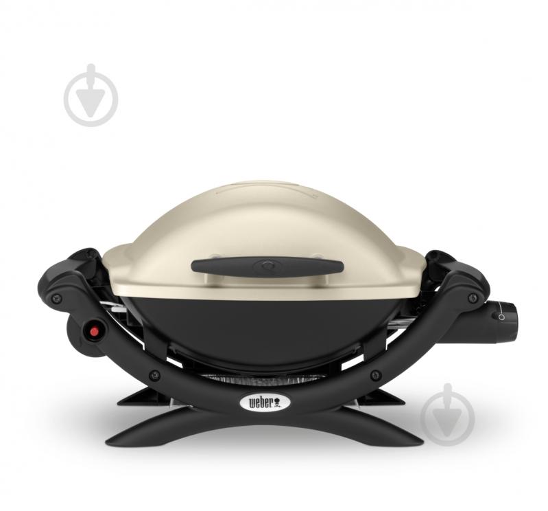 Гриль газовый Weber Q 1000 титановый - фото 1
