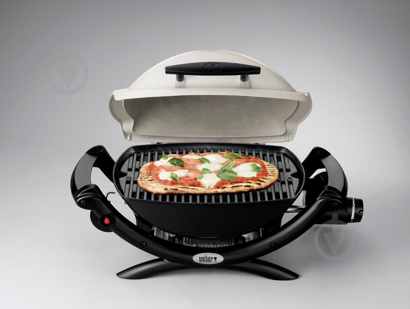 Гриль газовый Weber Q 1000 титановый - фото 4